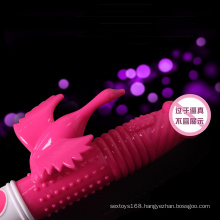 Silica Gel Clitoral Stimulation Vibrator Female Sex Toy